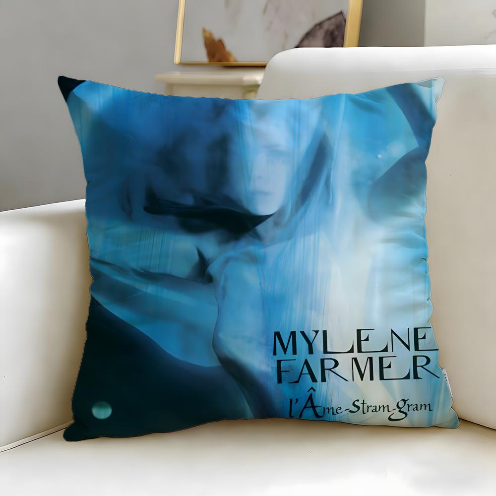 Stylish Mmylene Farmerable Cushion Cover Soft EasyWash Pillow Case Versatile for Couch Bed Travel and Office