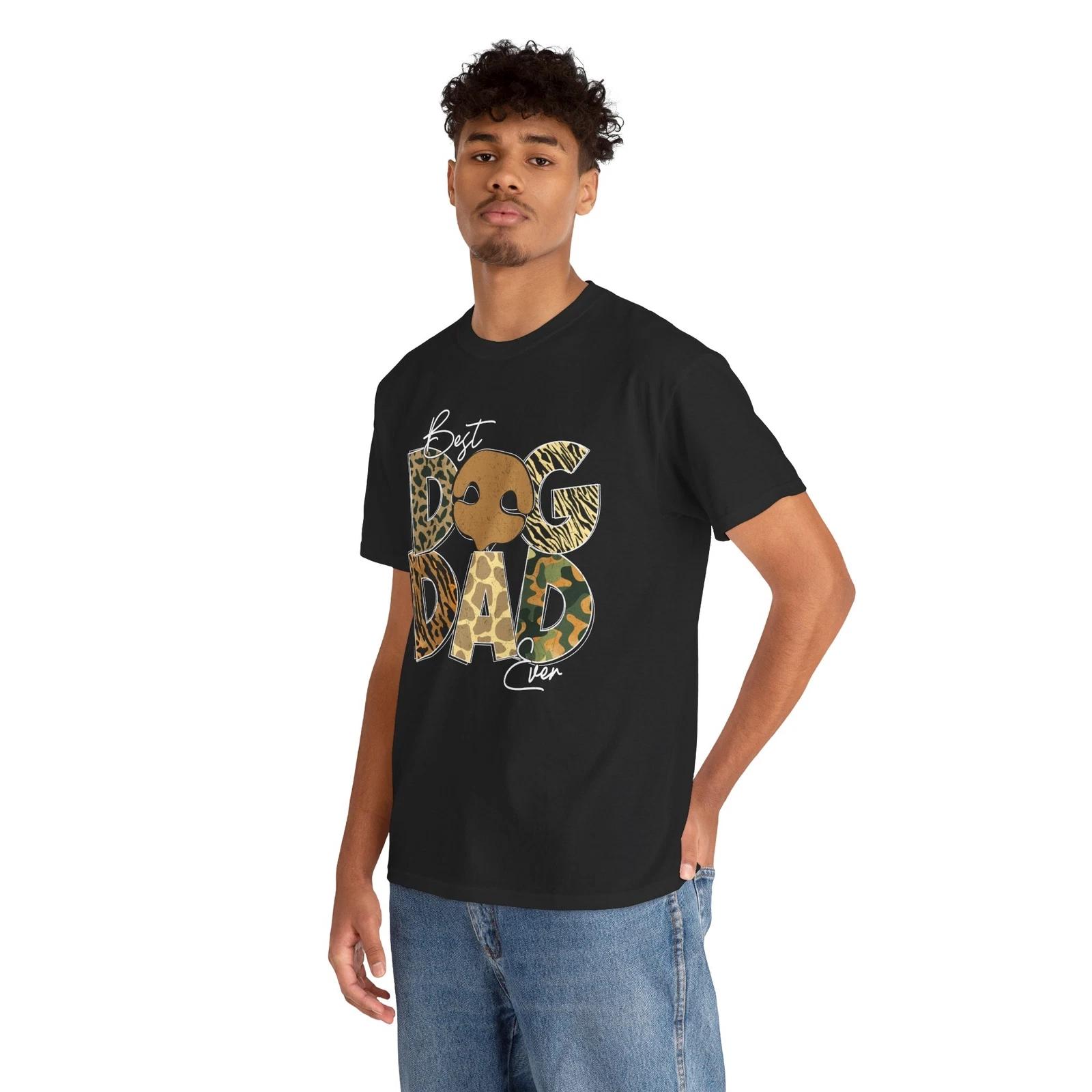 dog dad jungle T-Shirt – Funny Puppy Lover Graphic Tee | Dog Shirt 3XL