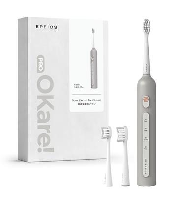 By Practicing OKare PRO Sonic Electric Toothbrush Includes 2 Replacement Brush Fast IPX7 Memory Function Perfect Gift [Recommended Dentists] -