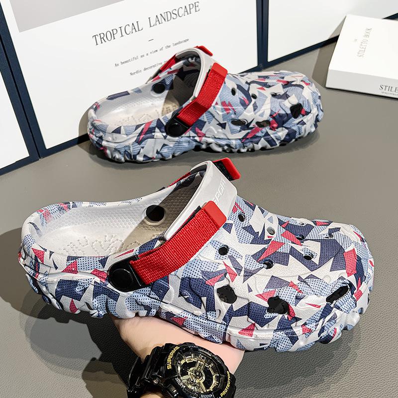 2024 Herren Trendige Streetart Sportsandalen: Coole, modische Sommer-Outdoor-Bekleidung
