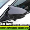 For Ford Focus     Bull Horn Rearview Mirror Protective Cover Automotive Exterior Decoration Accessories Tools