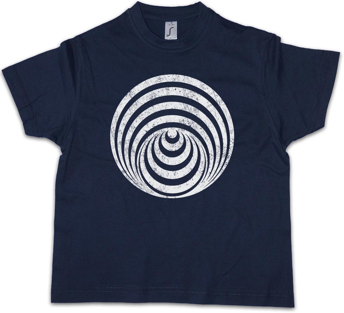 

HYPNO CIRCLE I Kids Boys kids boys T-Shirt Spiral Maze Mystic Hypnotic Circle 160