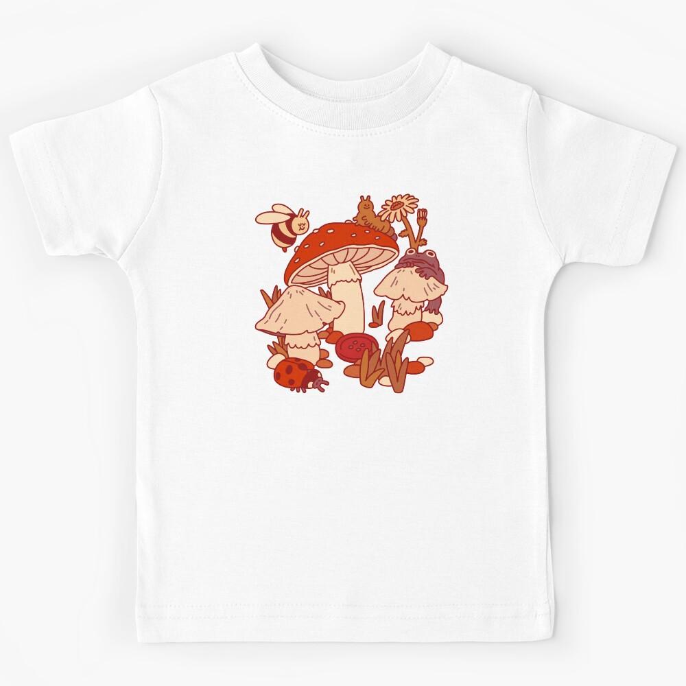 Mushrooms & Tiny Friends Kids T-Shirt 160