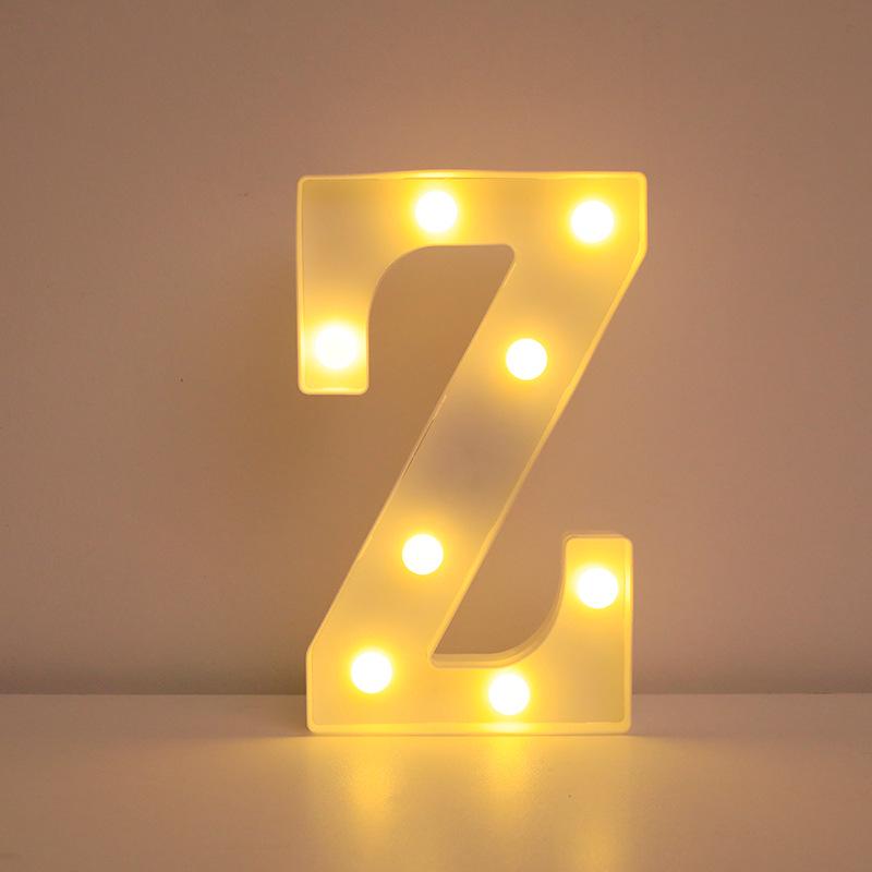 

LED English Letter String Lights for Weddings, Proposals, and Birthdays