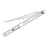 Stainless Steel Feeler Gauge with Standard Reading for Taper Measurements Up To 150mm for Ceramic Sanitary Ware Applications