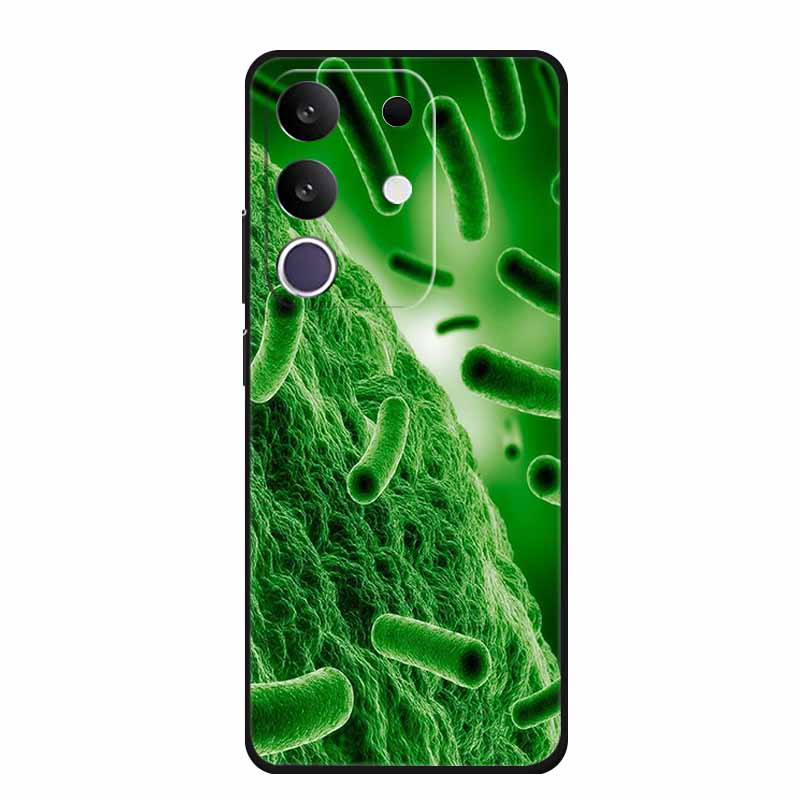 Phone Case For Vivo T4x 5G Y300T 2025 Case 6.72" Black Silicone TPU Soft Back Cover For Vivo Y29 4G Cases Y 29 Coque Funda Para
