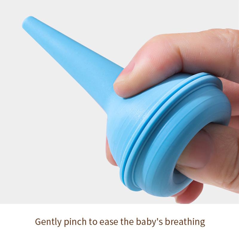 Baby Nasal Aspirator Nose Aspirator Vacuum Suction Kit Nose Cleaner Hand Squeeze Snot Remover