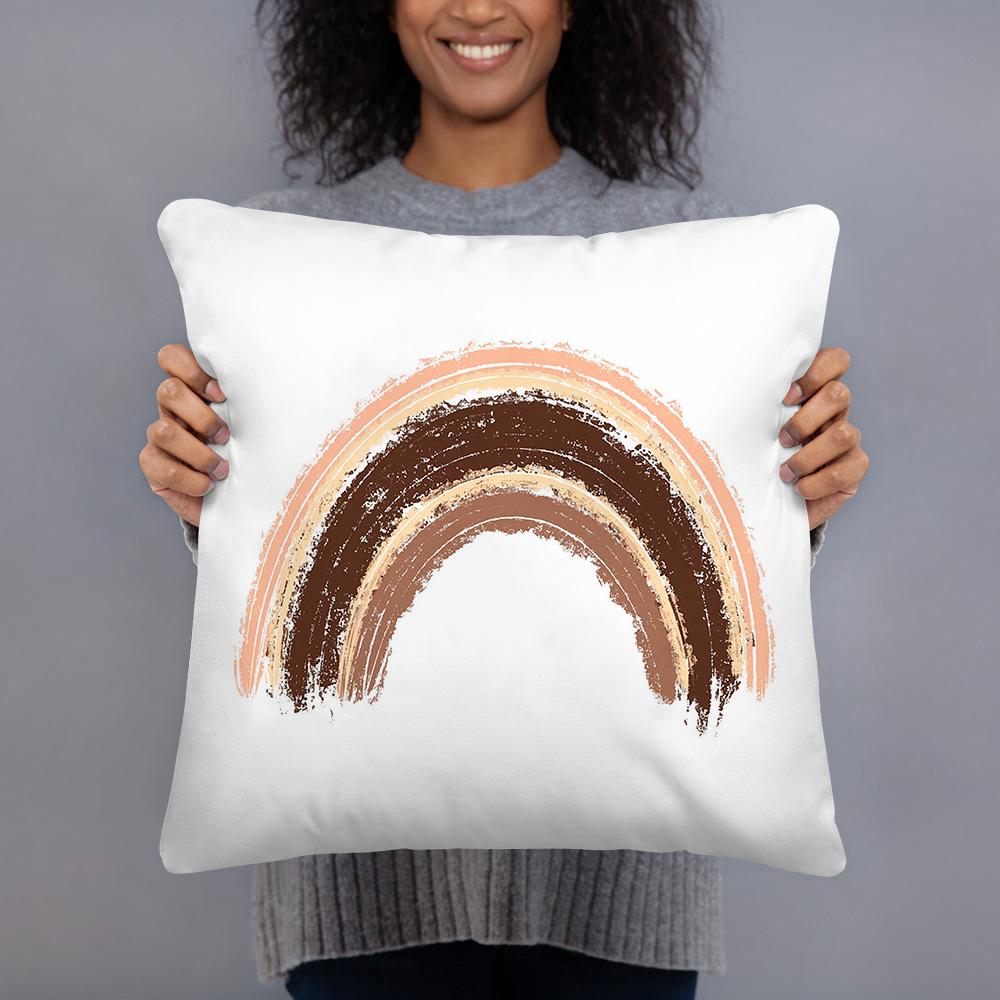 Rainbow Print Throw Pillow Cases Cushion Cover Sofa Home Decor Car Pillowcase Bedroom Children Room Decorative Backrest Cover