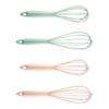 Manual Egg Beater Plastic Silicone Whisk Cream Mixer Stirring Mixing Whisking Egg Tools Household Kitchen Baking Tool