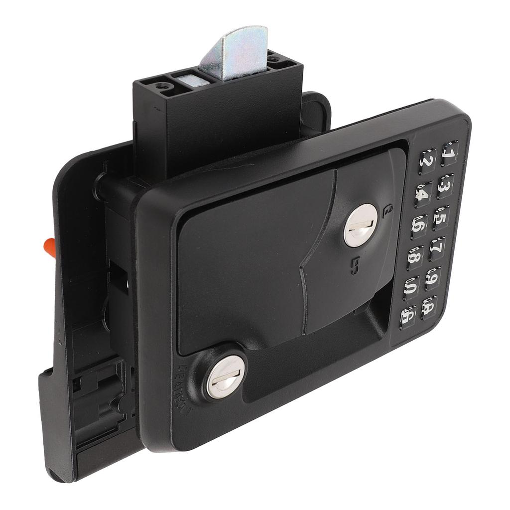 Zamek do drzwi kampera Bezkluczykowy z klawiaturą i 2 pilotami Otwieranie hasłem Stop cynku do kampera, jachtu, przyczepy, kampera