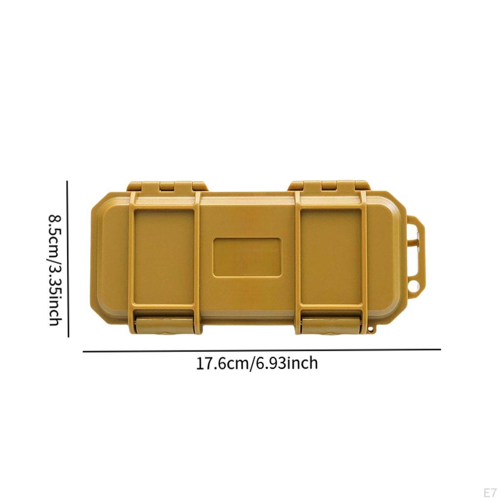 Compact Tool Storage Box for Everyday Use 6.9x3.3inch Knife Holder with Foam Padding