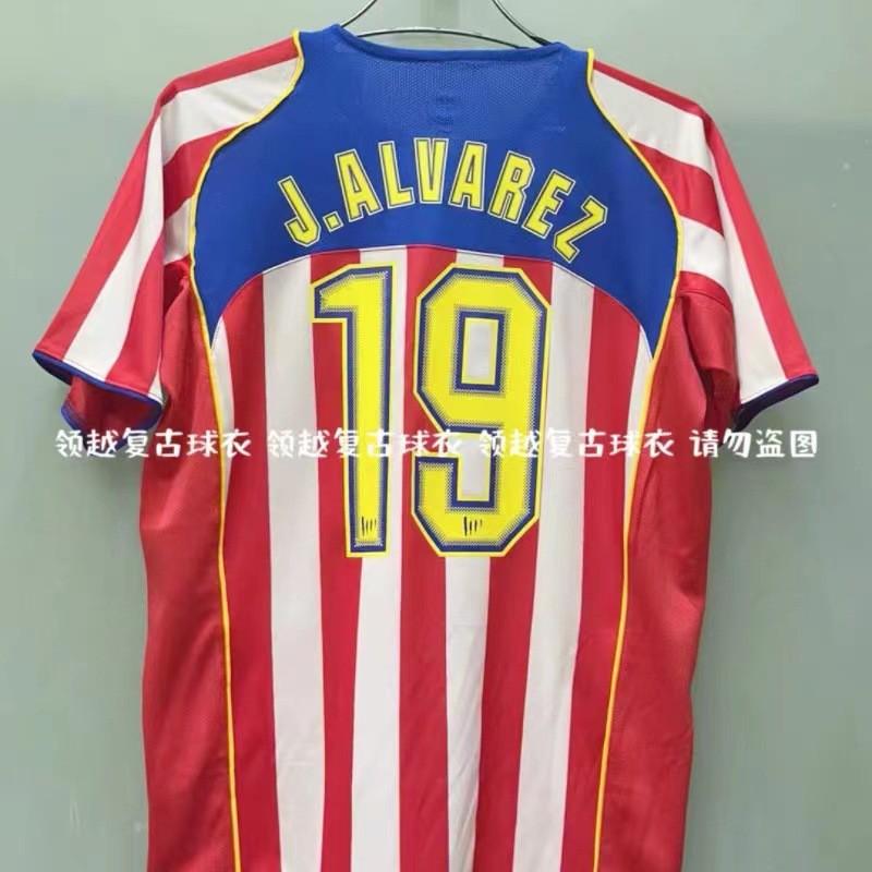 Vintage Jerseys Football Classic Atletico Madrid C Ronaldo Maradona Batistuta Torres