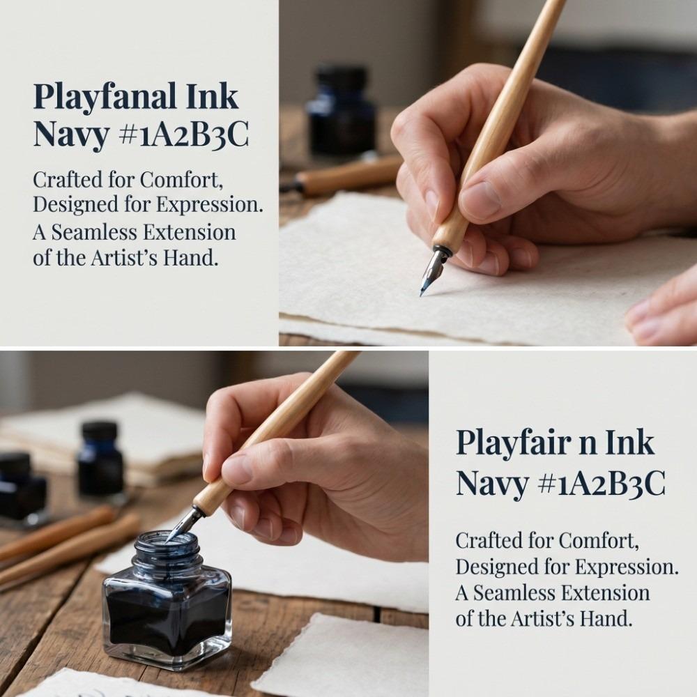 5PCS Original wood tone Log Color Dip Pen Holders Adjustable Dip Pen Poles Gothic letter writing
