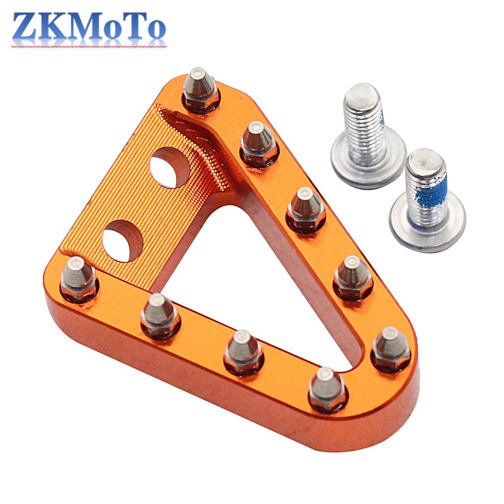 CNC Rear Brake Pedal Step Plate Tip For KTM SX SXF EXC EXCF XC XCF XCW XCFW TC TE 2008 2009 2010 2011 2012 2013 2014 2015 2016