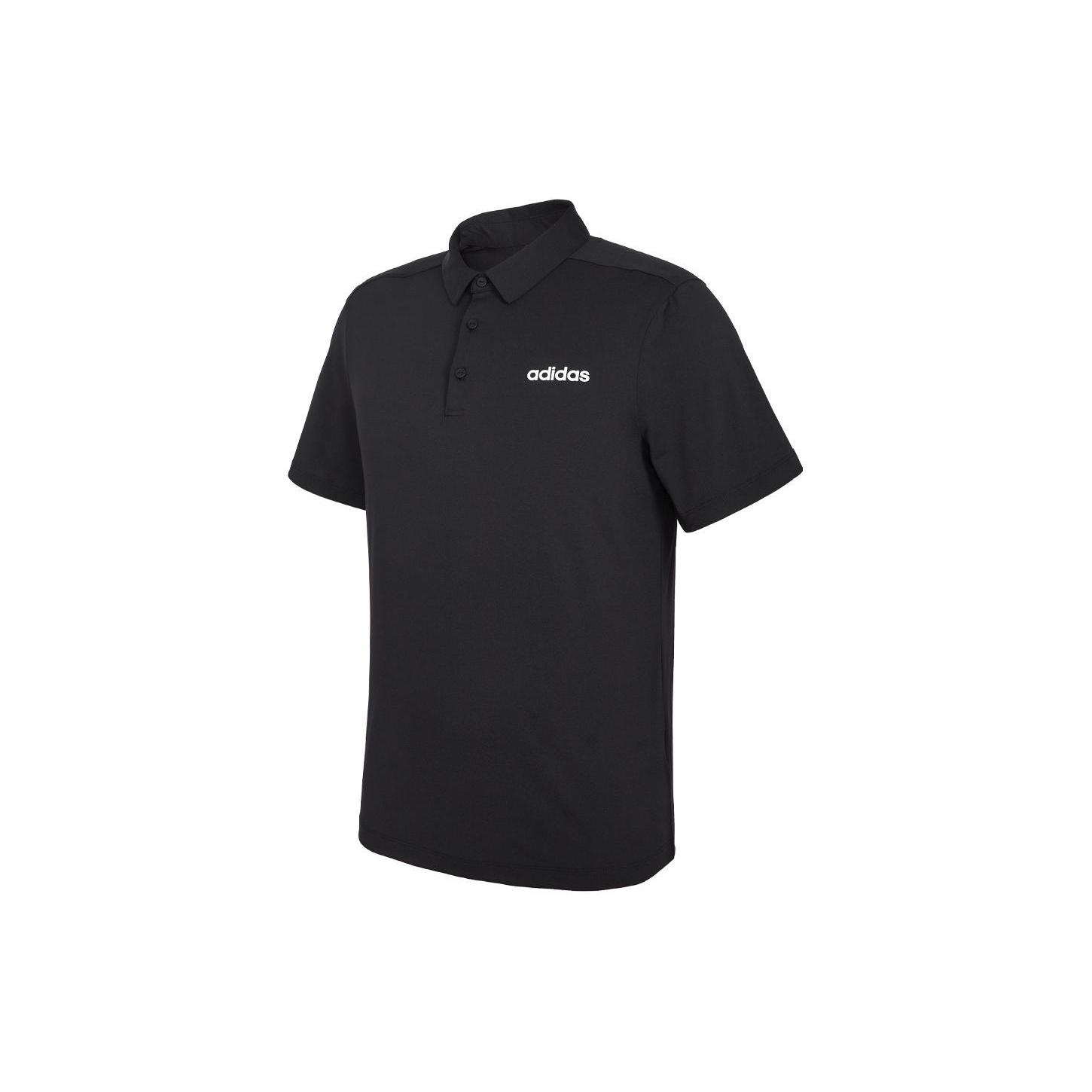 

New Adidas Polo Shirts Men s Black JD3201 S