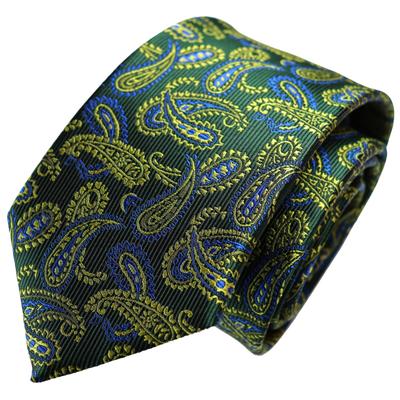 Michiko London Short Approximately 137cm Bonded Fabric with Made In KOSHINO Paisley Tie, Long, Wrinkle-Resistant Backing, Japan, Print, 100% Silk,
