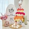 Korean-Inspired 1st Birthday Party Background Decoration for Boys & Girls