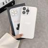 The New Titanium Metal Texture iPhone17promax Mobile Phone Case Is Suitable for Apple 16 Matte 15 All-inclusive 14 Anti-drop.