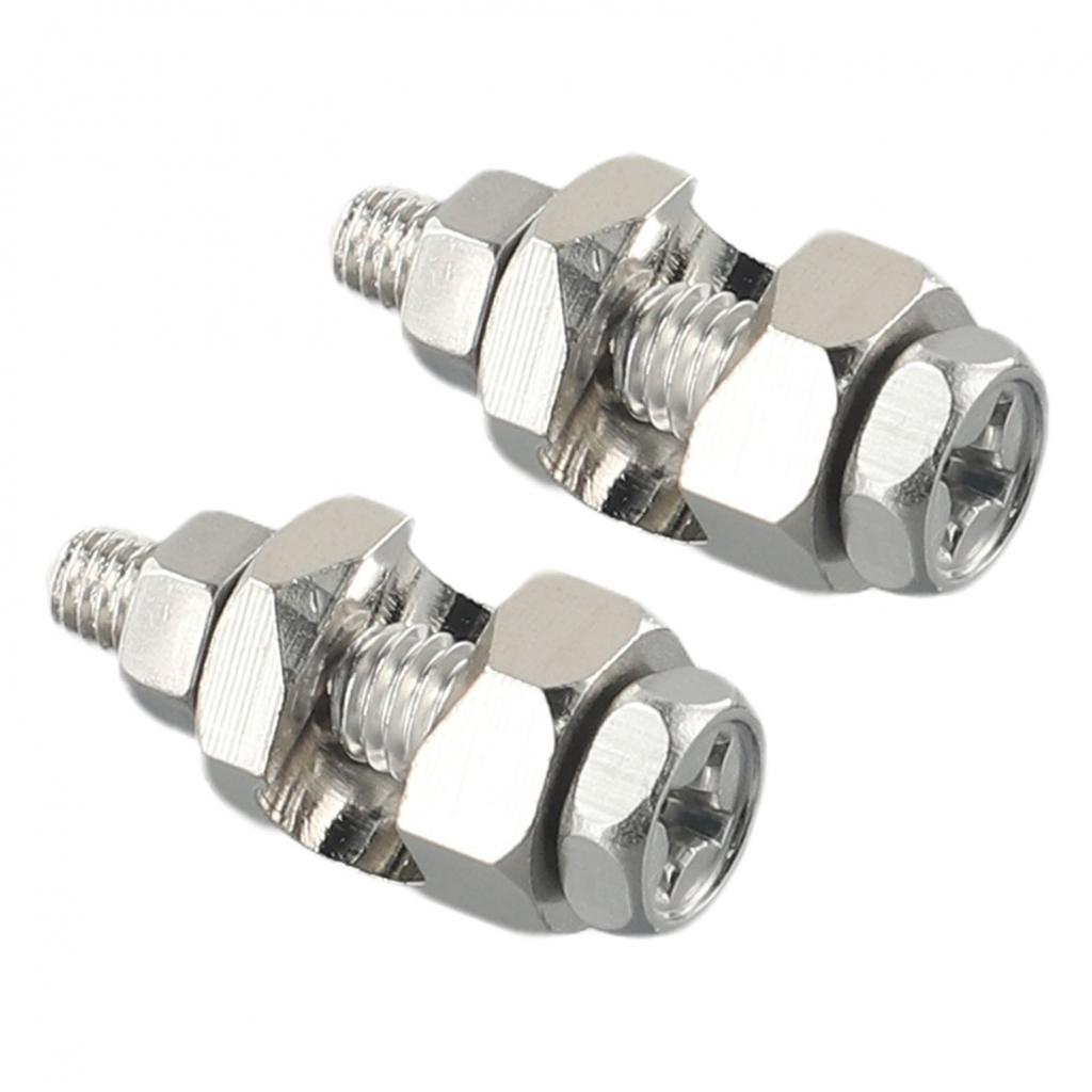 2X Solar Grounding Lug Solar Panel Fasteners Wire Clip Protection Grounding