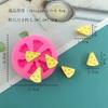 Kinds Food Shape Molds Waffles Cookie Cheese Chocolate Chip Donuts Cake Decorating Tools Soft Silicone Creative Fondant Mould