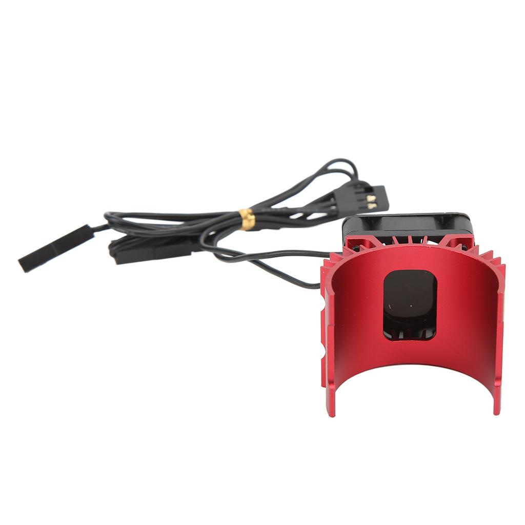Brushless Motor Cooling Fan 8.4V 28000RPM Strong Heat Dissipation Brushless Motor Dual Cooling Fan Red