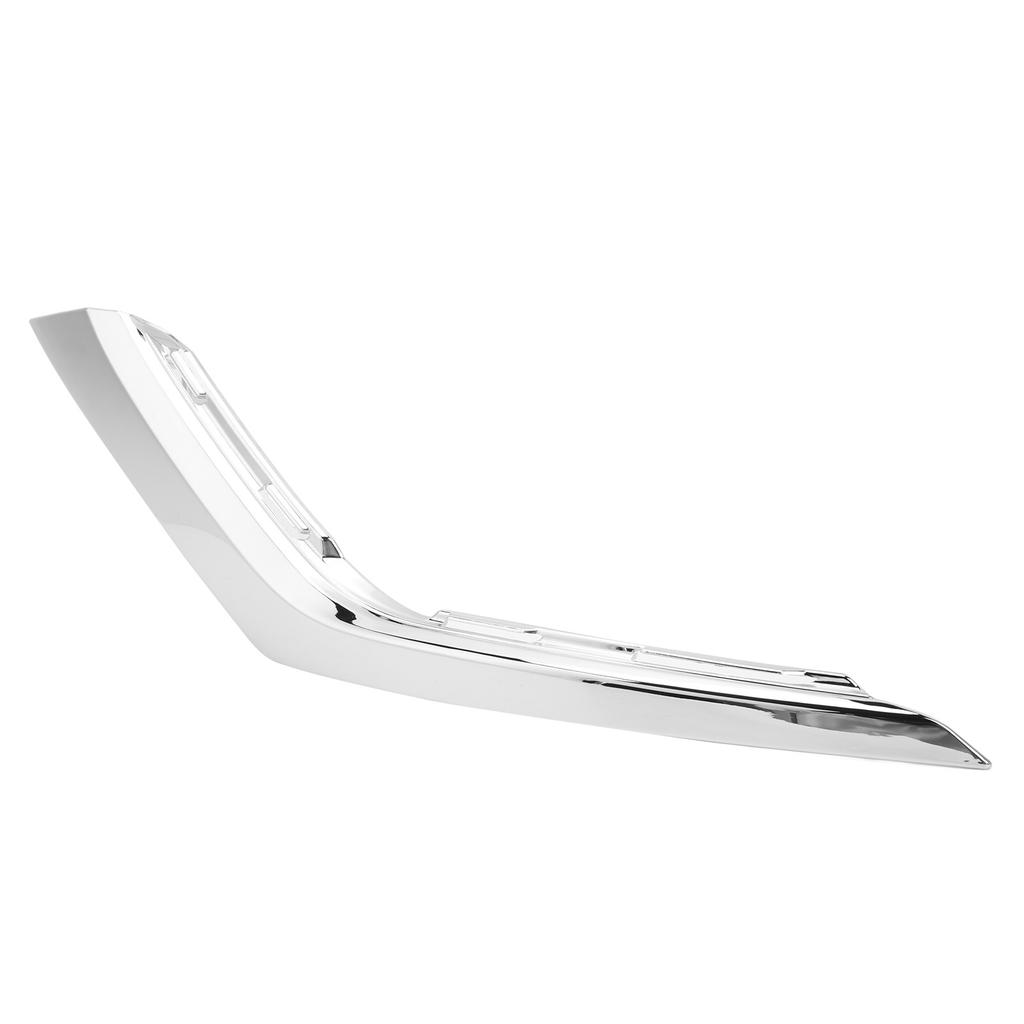 Front Bumper Lower Trim Protective Stylish Rugged Front Bumper Chrome Trim Molding Replacement for Mitsubishi Outlander
