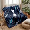 Tottenham Hotspur Themen-Decke Weiche Flanell-Decke Plüsch-Überwurf Gemütliche Sofa-Bett-Decke für Heimdekoration