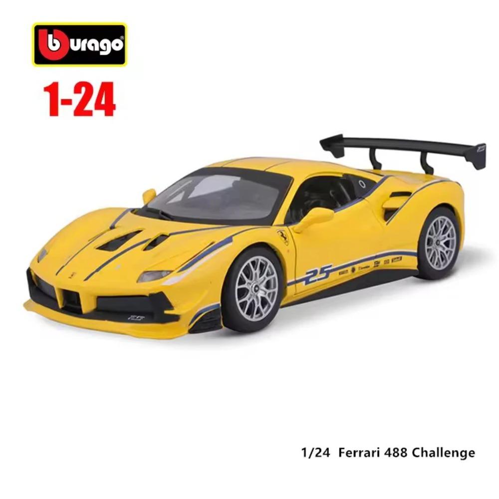 Bburago 1:24 Ferrari 499P #83#51 330 488 250 FXXK 458 Alloy Vehicle Car Model Toy Collection Gift Multiple Styles To Choose From