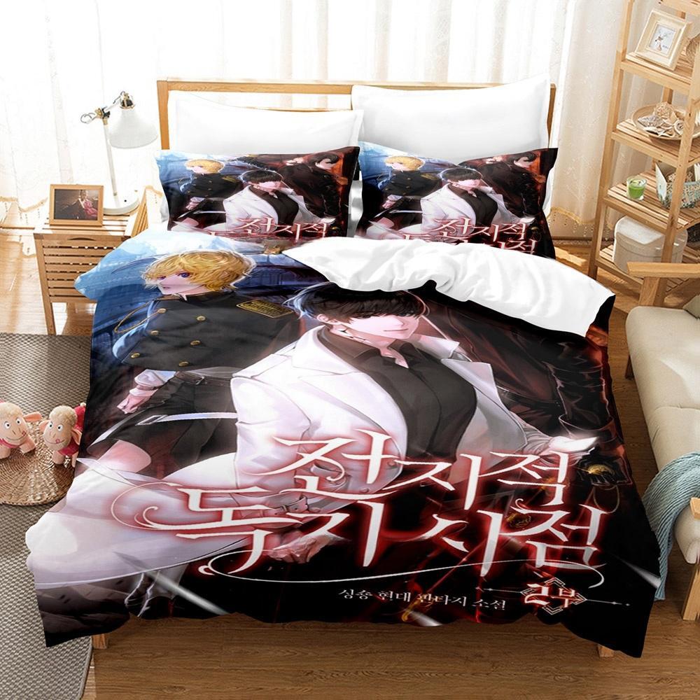 Anime Story Omniscient Reader's Viewpoint Bedding Set Single Twin Full Queen King Size Bed Set Adult Kid Bedroom Duvetcover Sets