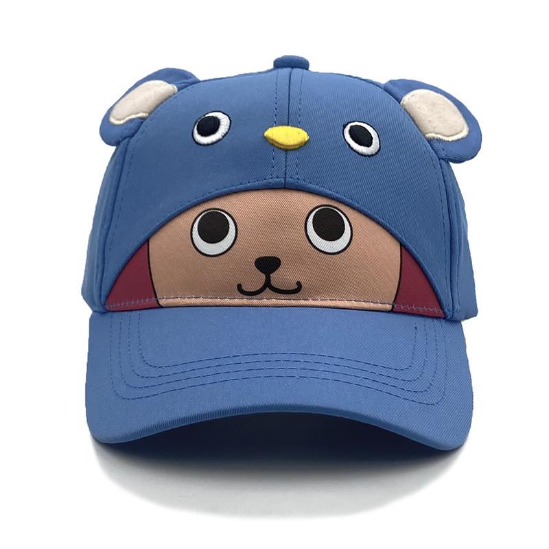 One Piece Tony Tony Chopper Cartoon Kids Baseball Cap With Curved Brim For Summer Outdoor Play