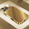 Einfachheit Hochwertige Handyhülle Galvanisiertes Glas TPU Handyhülle für iPhone 17 16 15 14 13 12 11pm Pro Plus Sturzfest