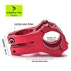 Short Cycling Mountain Bike Stem Handlebar Accessory, 31.8mm Hollow Design