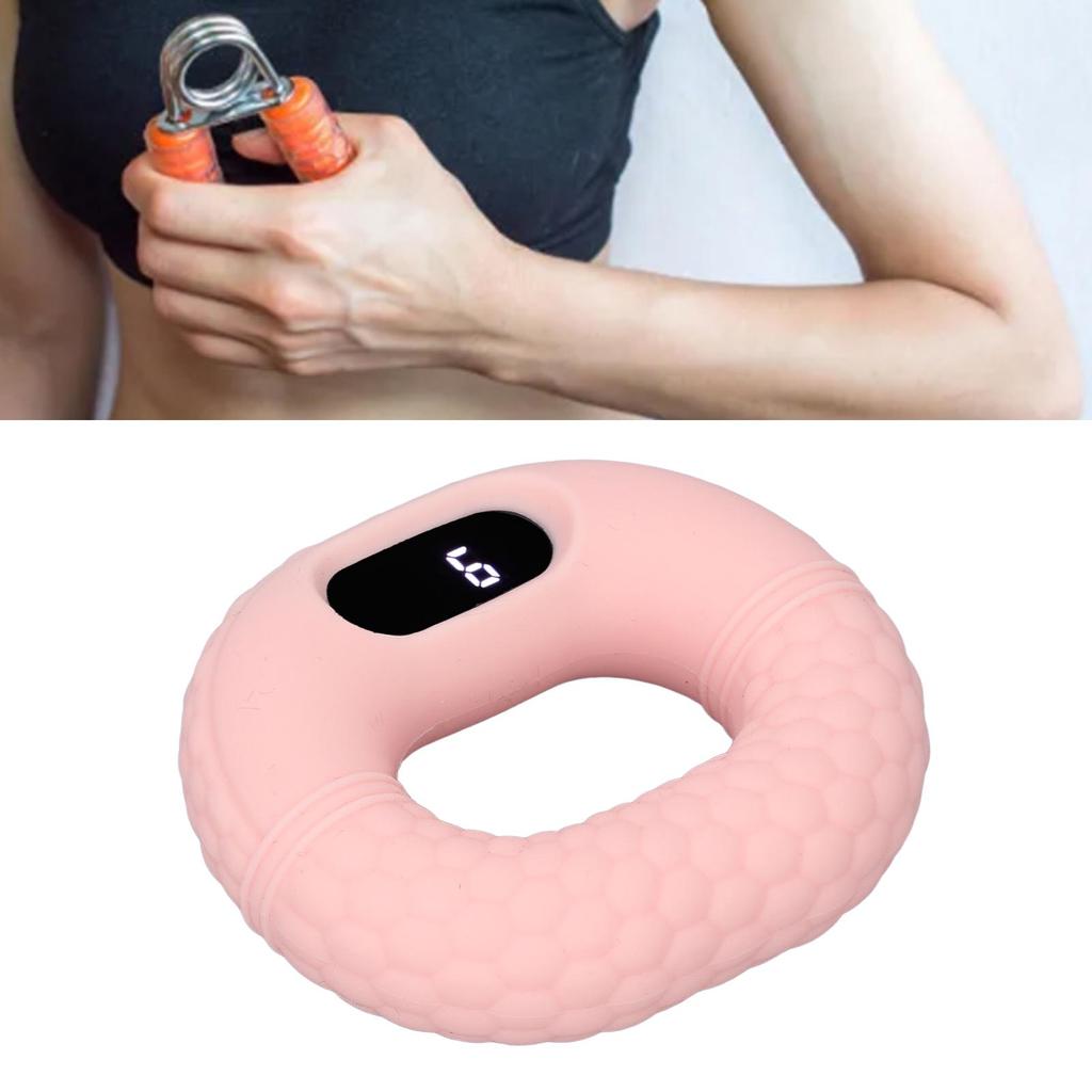 Silicone Hand Grip Strengthener Muscle Training Strength Hand Strengthener Grip with Counter Display