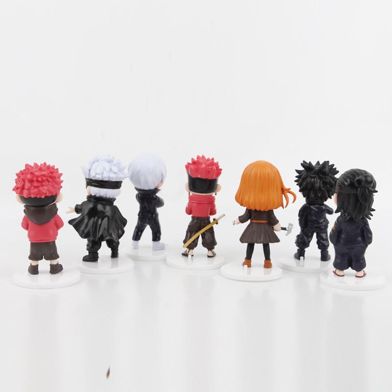 Adorable Jujutsu Kaisen Pvc Toy Figures Of Sukuna Itadori And Fushiguro For Collectors
