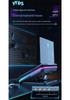 Gaming Laptop Cooling Stand with Silent Air-Cooled Fan for Efficient Heat Dissipation