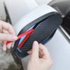 2PCS Car Rearview Mirror Carbon Fiber Rain Eyebrow Visor Car Rearview Side Snow Sun Visor Rain Cover Auto Mirror Accessories