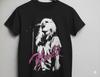 Vintage New Wave Punk Grafik T-Shirt Retro Alternative Musik Schwarzes T-Shirt - T499