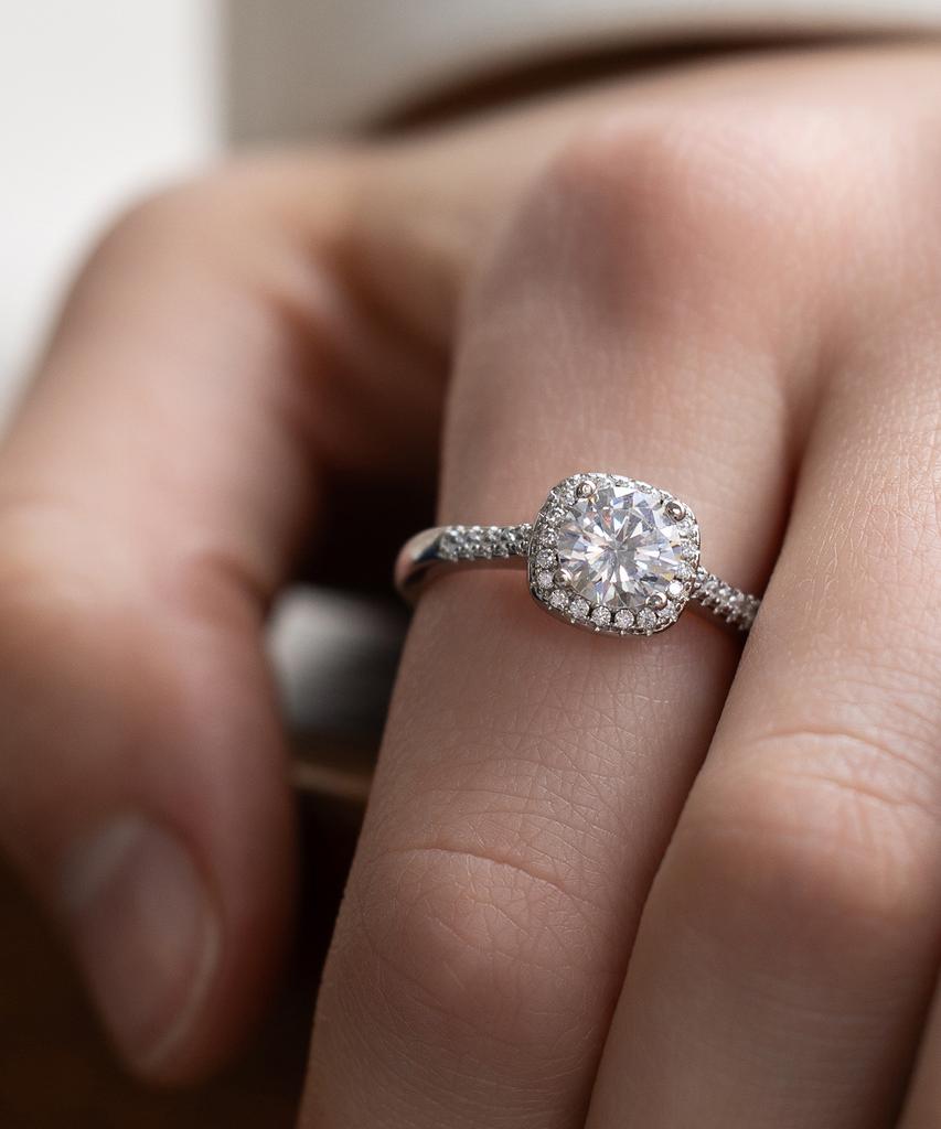Tatiana (Silver 925) Bella Halo Ring Cr1881