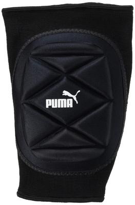 Puma Soccer Accessory Knee Guard Pair 030824 2024 Colors M Fall/Winter Black/White (01)