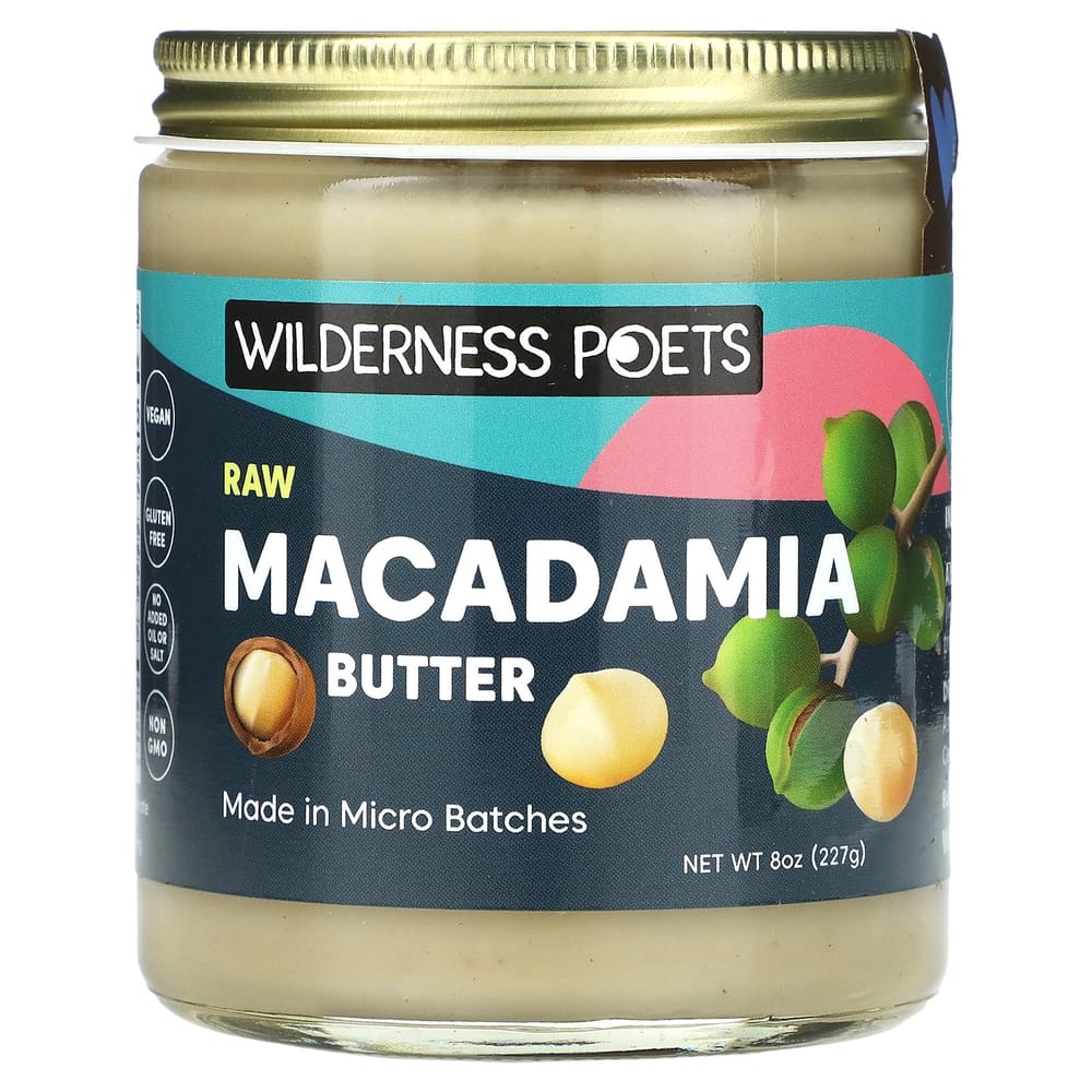 Wilderness Poets Raw Macadamia Butter 227g (8 oz) 227g - 1 ea