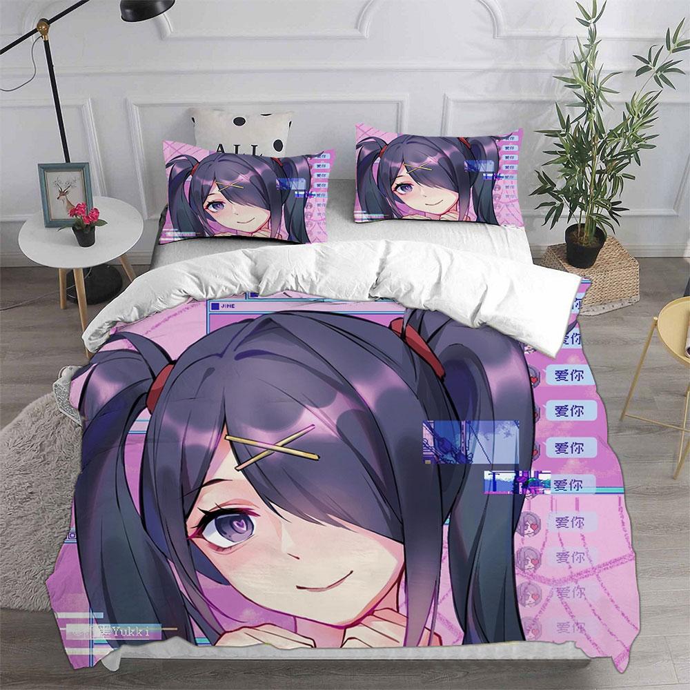 Needy Girl Overdose Bedding Sets Bed Cover Comforter Duvet Cover Pillow Case 2-3 Pieces Sets Teenagers Children'S Gifts