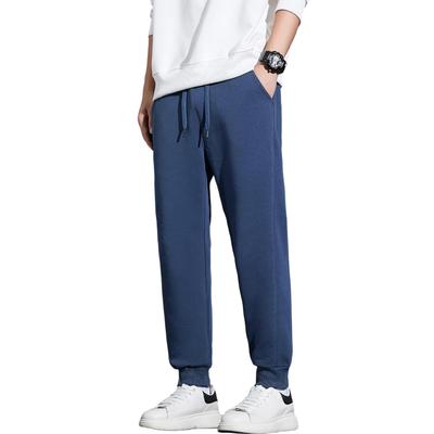 Cailin Kailun Popular Solid Loose Adjustable Plus Sizes Easy Pants for and Smog Size L Men's Pants, Color, Breathable, Comfortable, Fit, Drawstring,