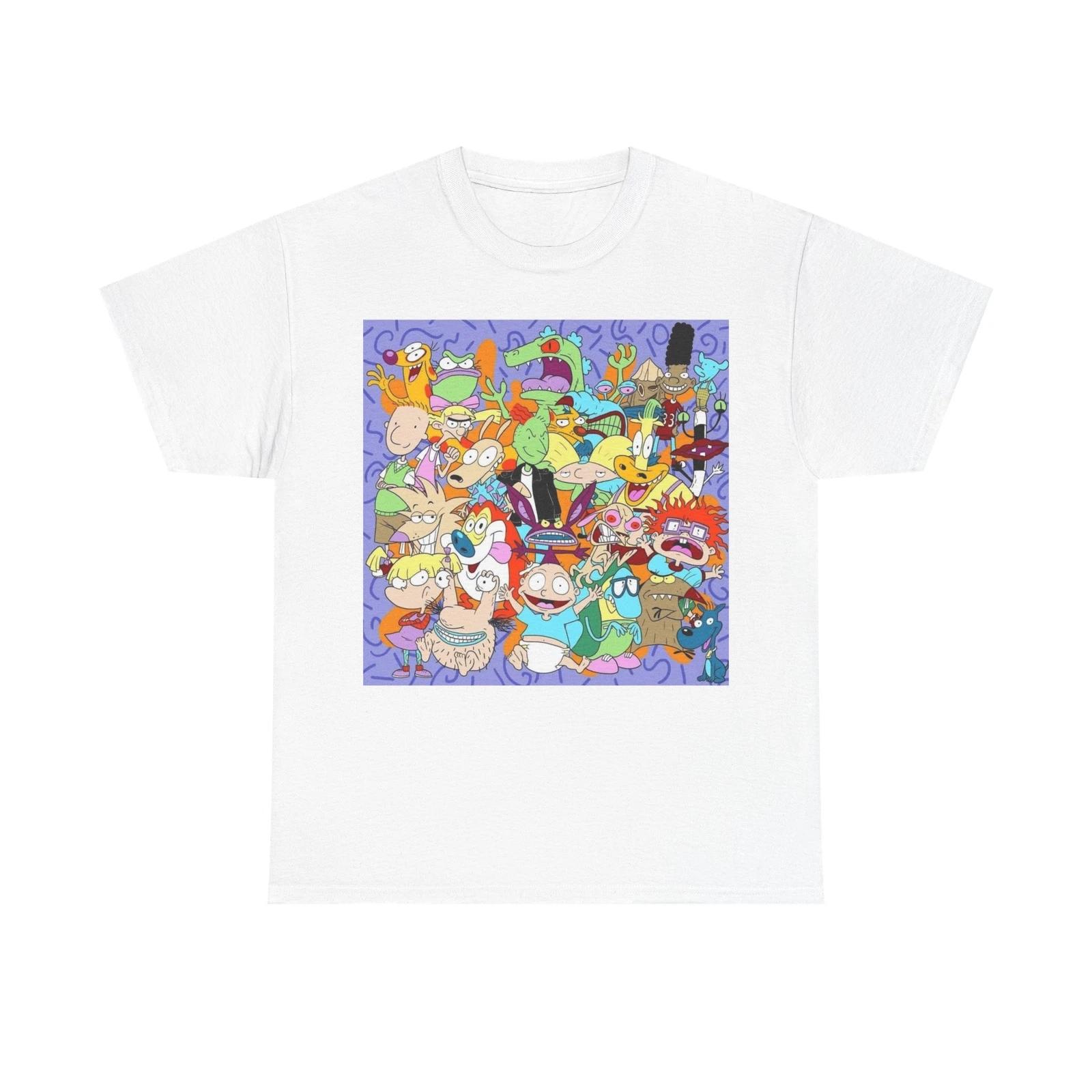 Men s and Women s T-shirts Cartoon XXL