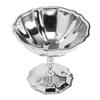 Dessert Dish Cup with Base 304 Stainless Steel Serving Bowl for Snacks Pudding Ice Cream Salad Fruit Yogurt