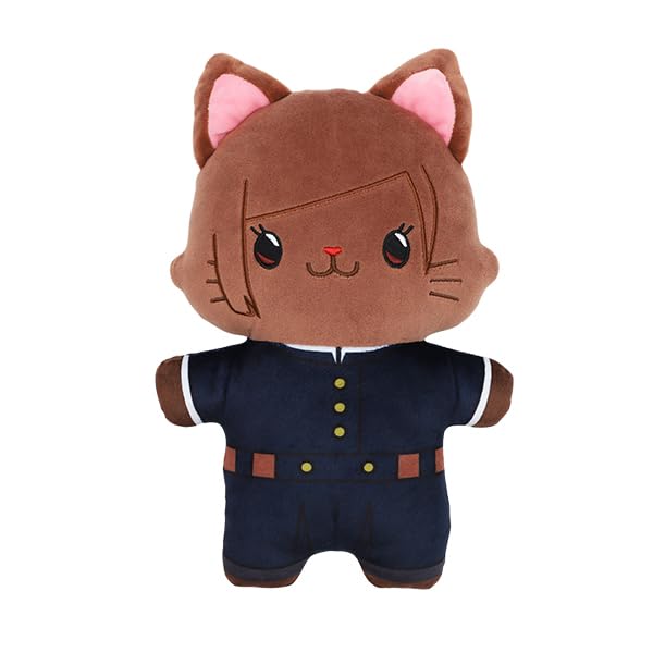 Дзюдзюцу Кайсен Сезон 2 Нобара Кугисаки с маской для глаз CAT Мягкая плоская игрушка [Аниме версия]