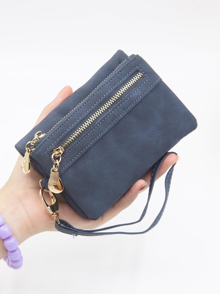 Korean Women's Retro Multifunctional Wallet: Large Capacity Card Holder & Coin Purse