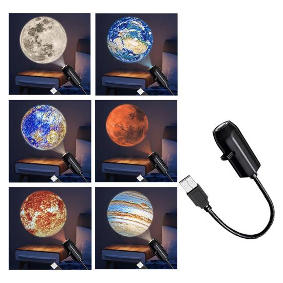 Star Projector Lamp 2-in-1 Night Light with Auto Motion Dawn Sensor Vibrant Aurora Northern