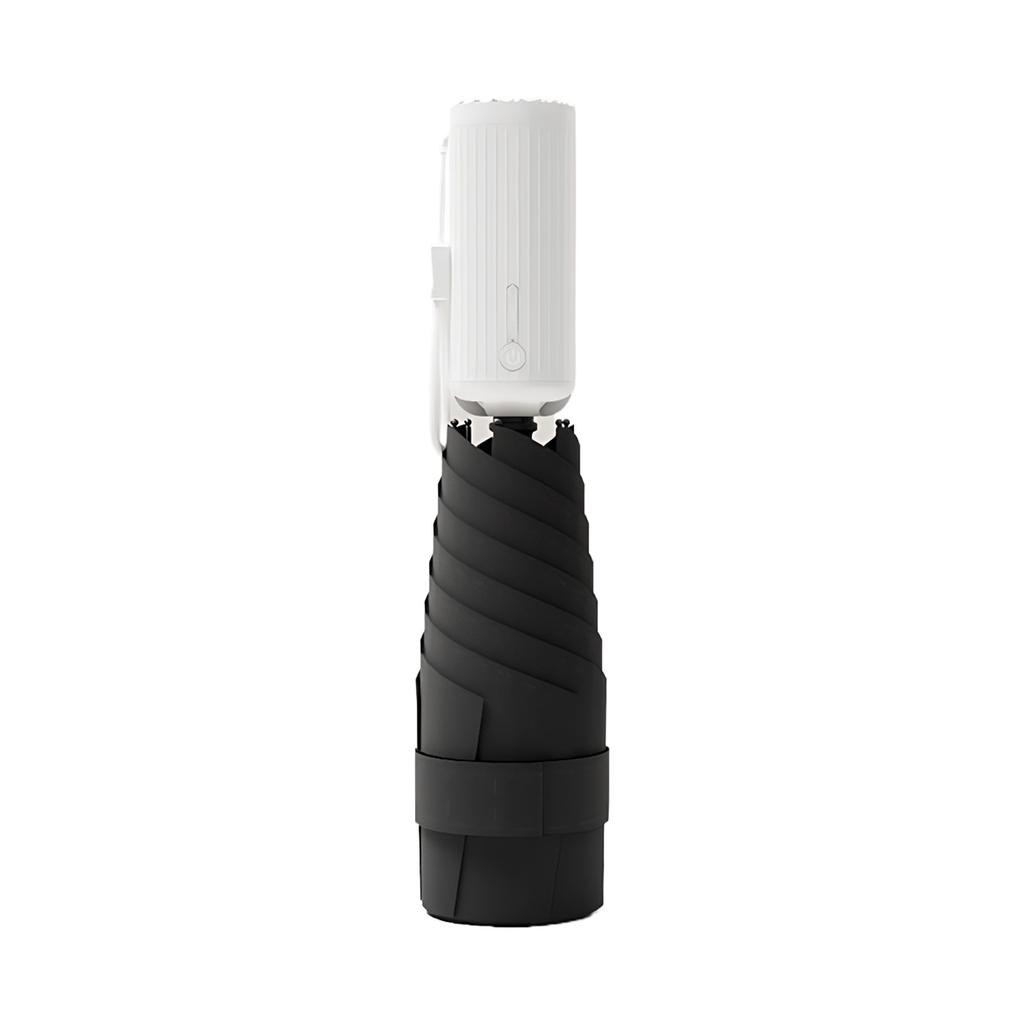 New Portable Sun Umbrella With USB Charging Sunscreen And UV Protections Versatile ABS Automatic Umbrella Fan