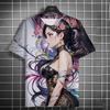 Japanese Geisha 3D Print T-Shirts Summer Men Women Casual Short Sleeve T Shirt Harajuku Tops Streetwear Tees Men's Clothing