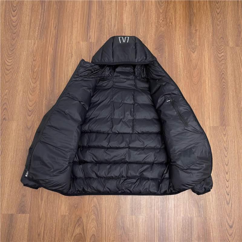 M Marke Herren Kapuzen-Kurzdaunenjacke - Hohe Qualität, Modisch und Vielseitig